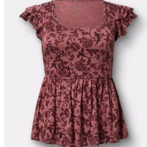 NWT Torrid Square Neck Top